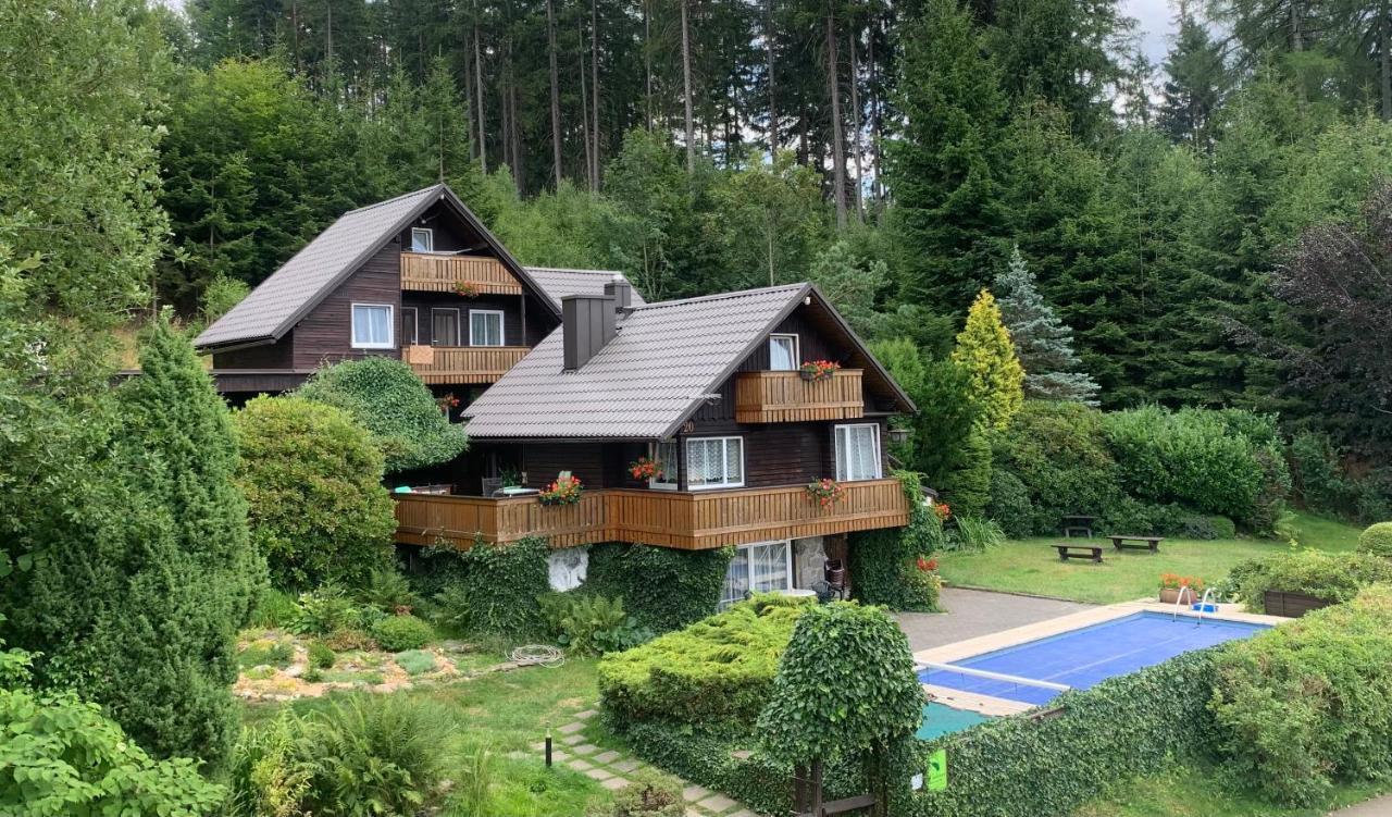 Chata Jezevec Hojsova Stráž Exterior foto